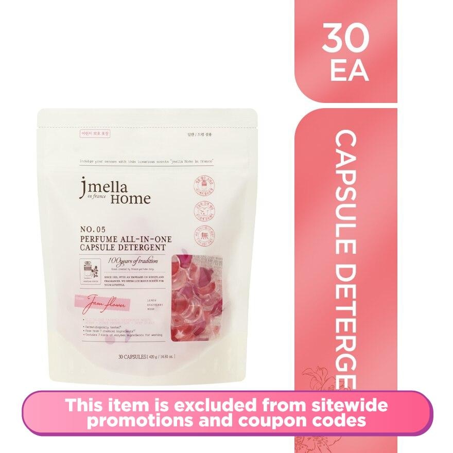 Jam Flower Perfume All-In-One Capsule Detergent 15g x 30ea