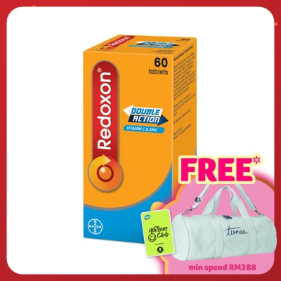 REDOXON Redoxon Double Action Vitamin C & Zinc Chewable Tablets Orange 60’S