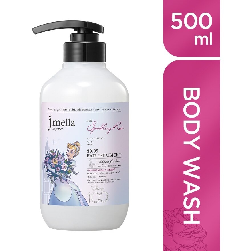 Disney 100th Year Sparkling Rose Body Wash 500ml