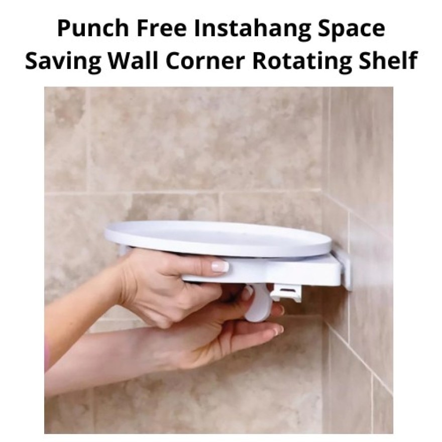 Punch Free Instahang Space Saving Shelf ( White )