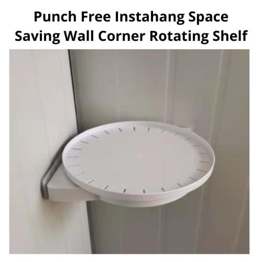 Punch Free Instahang Space Saving Shelf ( White )