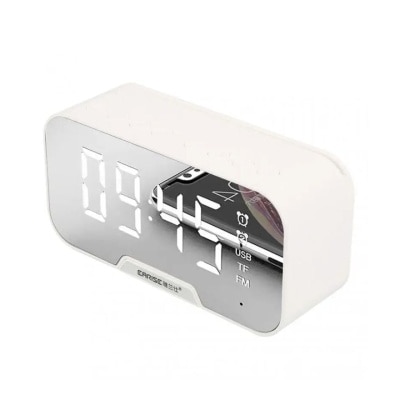 JIMART Mirror LED Design Digital Alarm Clock with BT