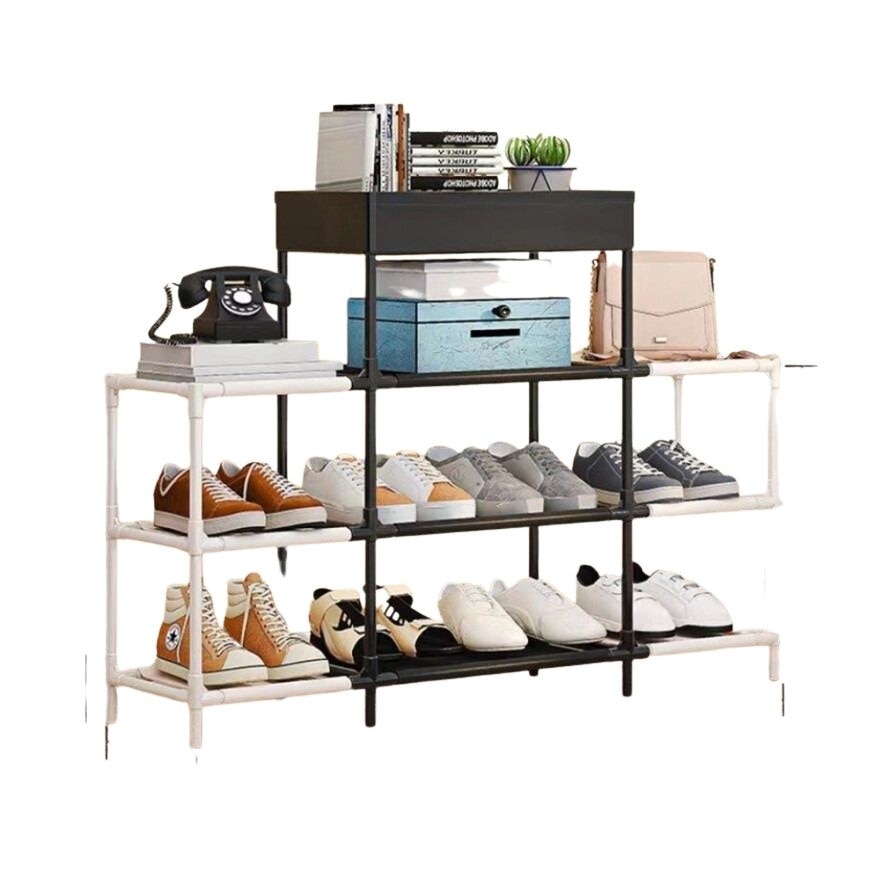 4 Tier Metal Shoe Rack Storage 1Pc