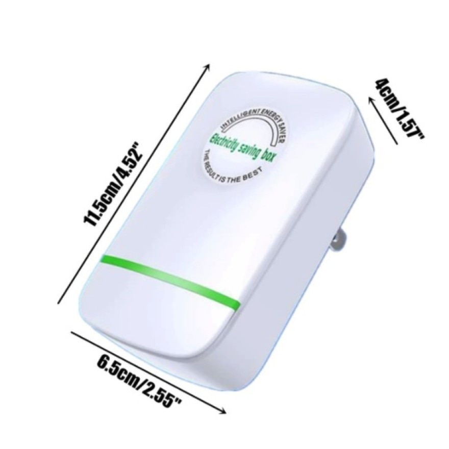 3pcs Energy Electricity Saving Box 3 Pin plug