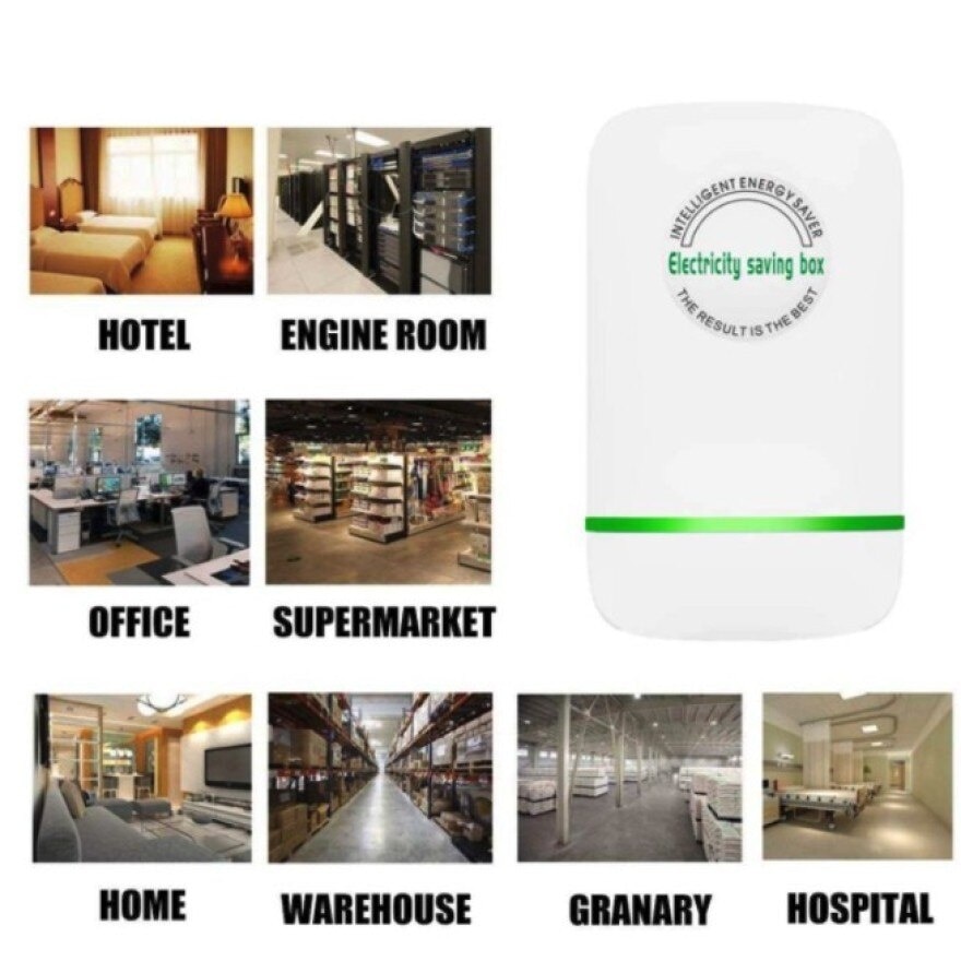 3pcs Energy Electricity Saving Box 3 Pin plug
