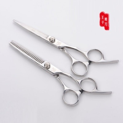 JIMART 2 Stainless Steel Scissors Hair Cutting Hair Thin