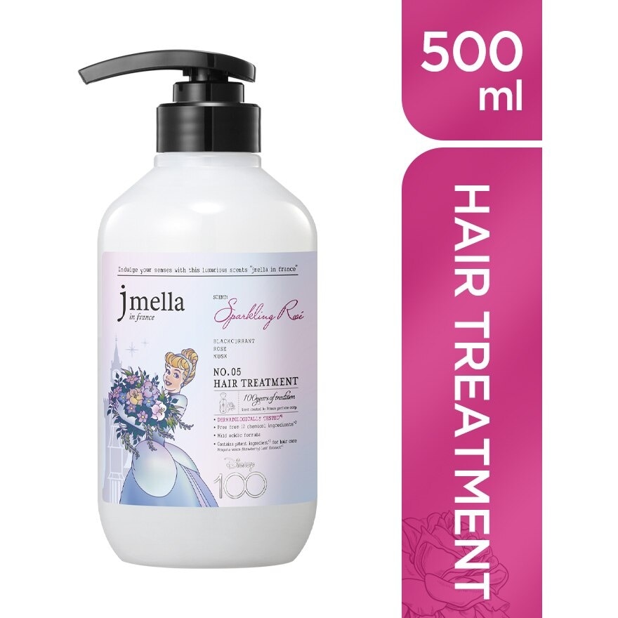 Disney 100th Year Sparkling Rose Hair Treatment 500ml