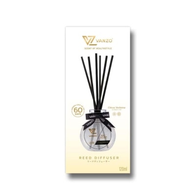 VANZO Reed Diffuser Citrus Verbena 120ml