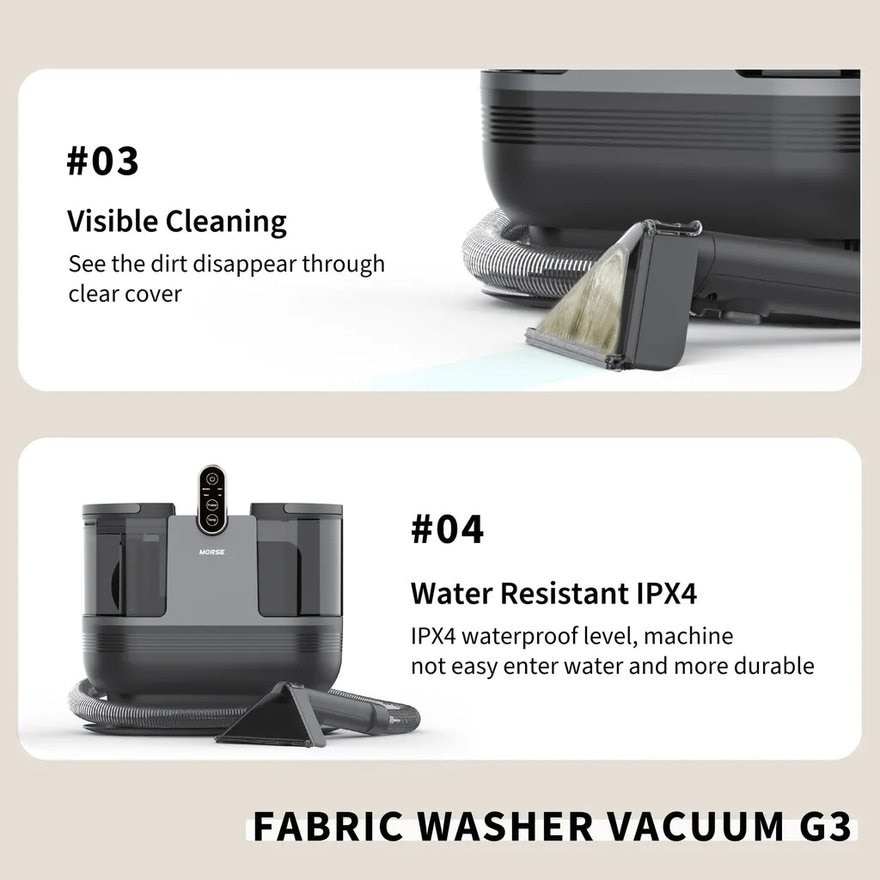 Fabric Washer Vacuum G3