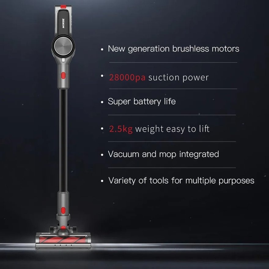 Cordless Vacuum G10 with 28000pa Suction Power