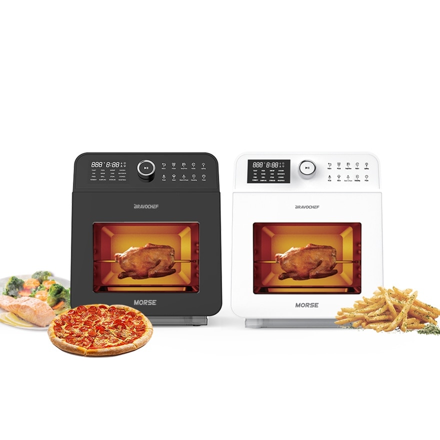 Bravochef Steam Oven i7 with 15L Capacity (Black Color)