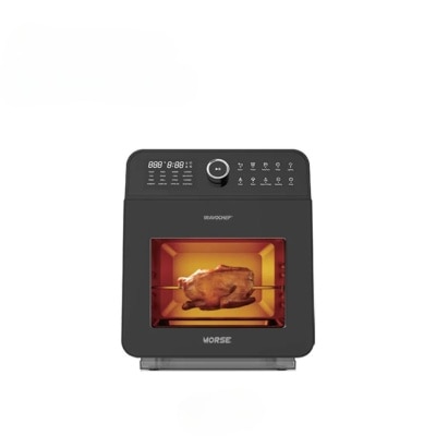 MORSE Bravochef Steam Oven i7 with 15L Capacity (Black Color)