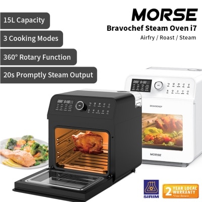 MORSE Bravochef Steam Oven i7 with 15L Capacity