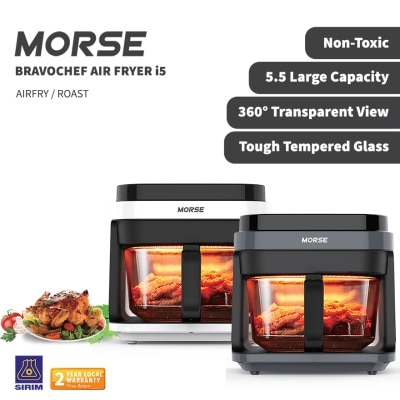 MORSE Bravochef Air Fryer i5 with 5.5L Capacity