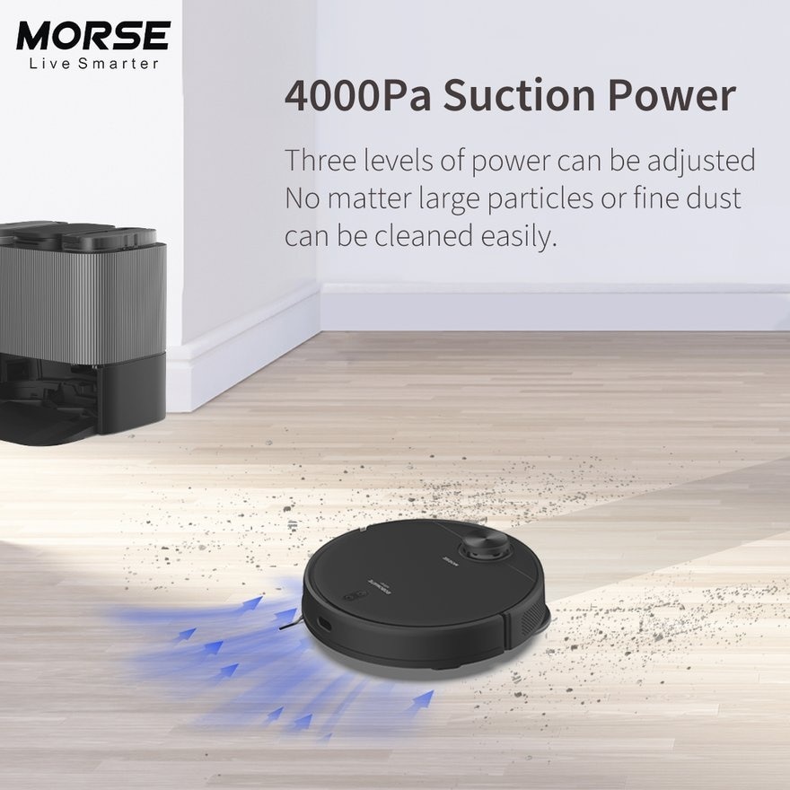 Robotmate Ultra+ R10 with 4000pa Suction Power