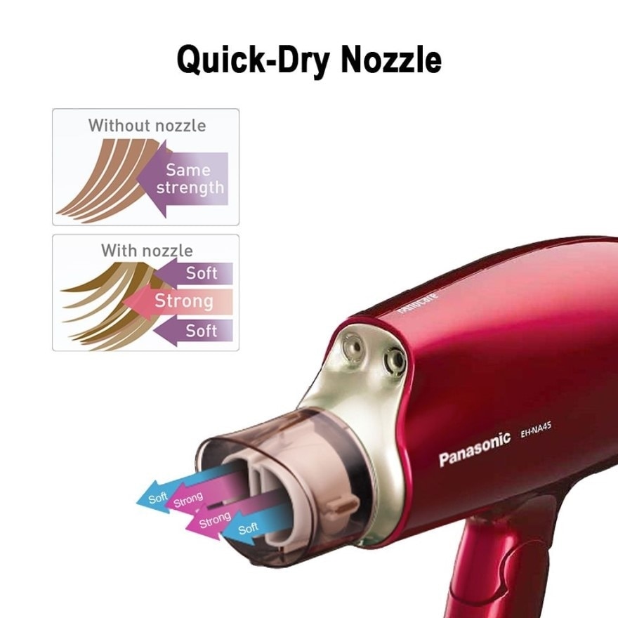 EH-NA45 Nanoe Hair Dryer Moisture EH-NA45RP655