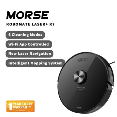 MORSE Robotmate Laser+ R7 with 2000pa Suction Power