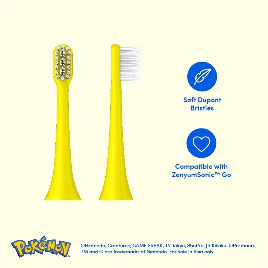 Sonic Go Electric-Type Edition Brush Head 3s