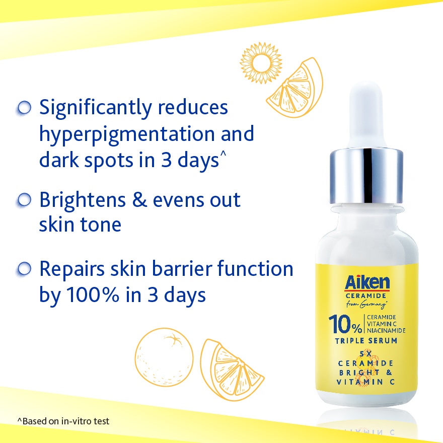 Ceramide Bright 10% Vita c Serum 15ml