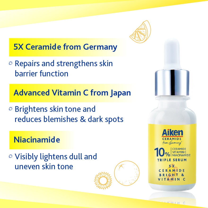 Ceramide Bright 10% Vita c Serum 15ml