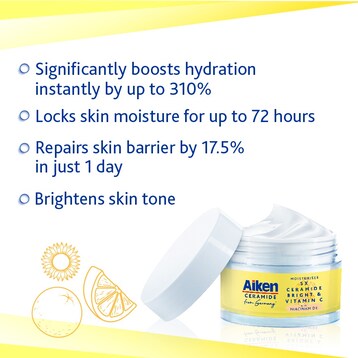 Aiken Ceramide Bright Moisturiser 40g