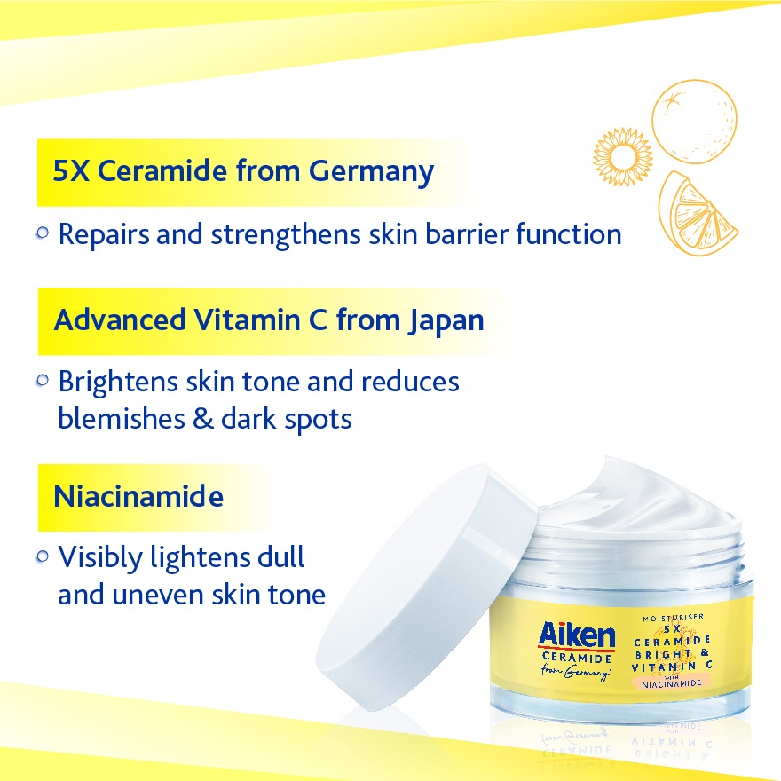 Ceramide Bright Moisturiser 40g image