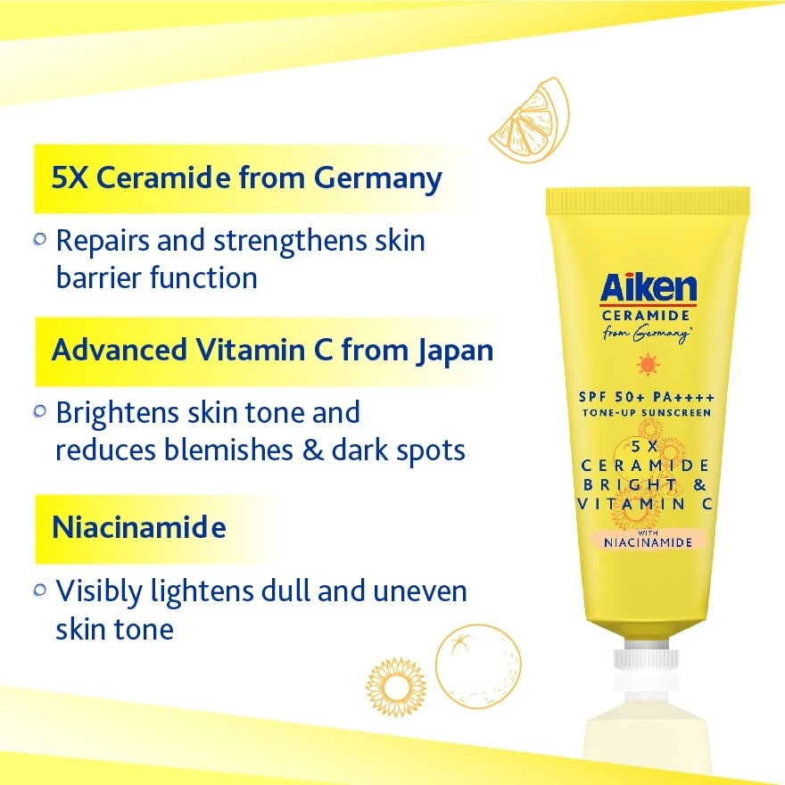 Ceramide Bright Sunscreen Spf50 Pa+++ 25g