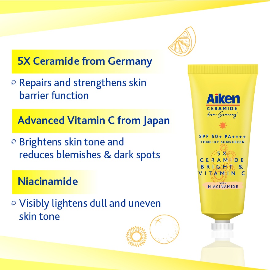 Ceramide Bright Sunscreen Spf50 Pa+++ 25g image