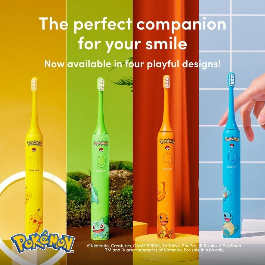 Sonic Go Grass-Type Edition Electric Toothbrush 1s