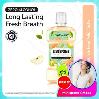 LISTERINE - Melon & Pear Mouthwash 500ml