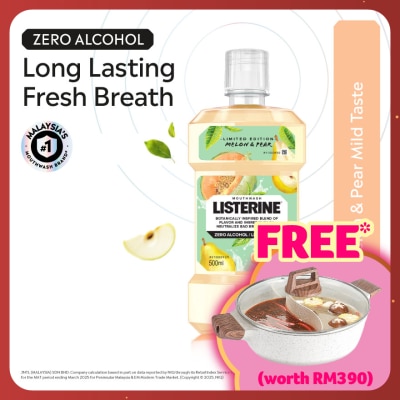LISTERINE Melon & Pear Mouthwash 500ml