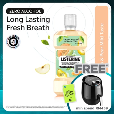 LISTERINE Melon & Pear Mouthwash 500ml