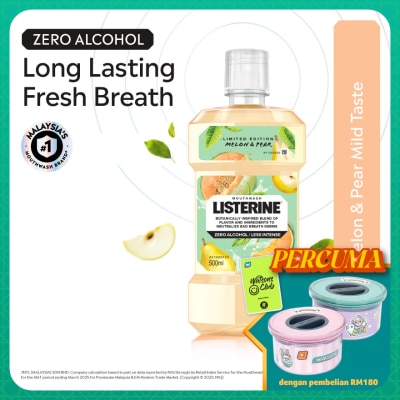 LISTERINE Melon & Pear Mouthwash 500ml