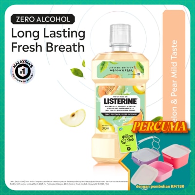 LISTERINE - Melon & Pear Mouthwash 500ml