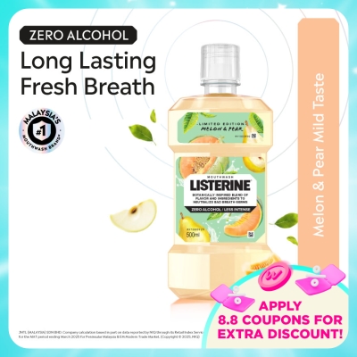 LISTERINE - Melon & Pear Mouthwash 500ml
