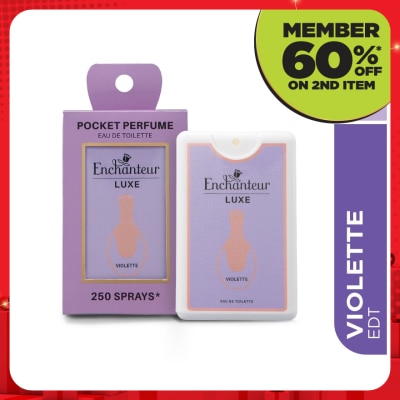 ENCHANTEUR Luxe Handbag EDT Violette 18ML