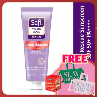 SAFI Youth Gold Retinol Triple Shield Sunscreen 25g