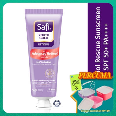 SAFI - Youth Gold Retinol Triple Shield Sunscreen 25g