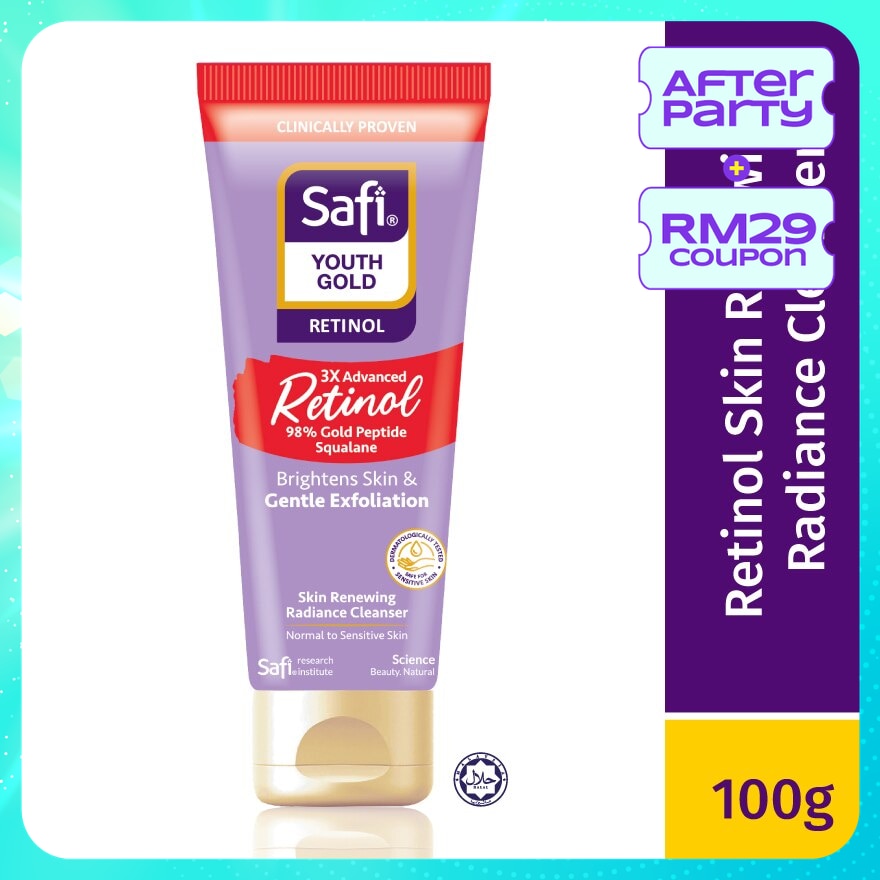 Youth Gold Retinol Radiance Cleanser 100g