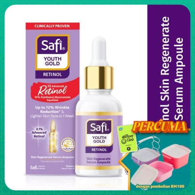 SAFI - Youth Gold Retinol Serum Ampoule 15ml