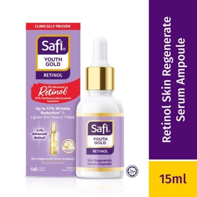SAFI Youth Gold Retinol Serum Ampoule 15ml