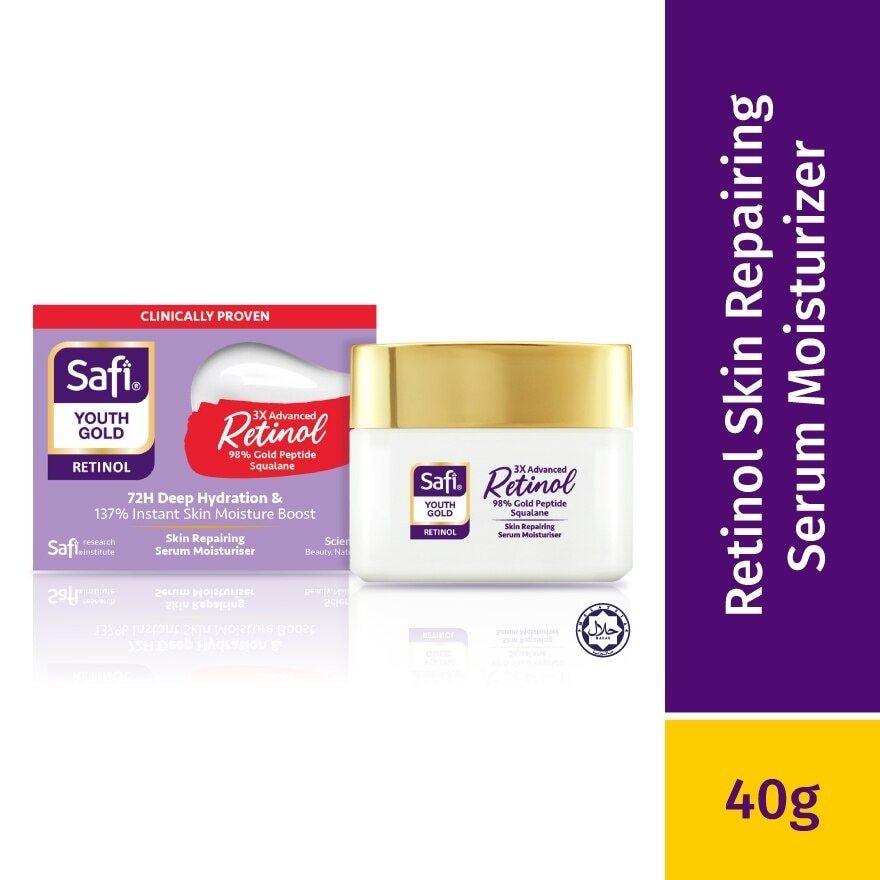 Youth Gold Retinol Repairing Moisturiser 40G