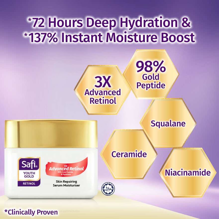 Youth Gold Retinol Repairing Moisturiser 40G image