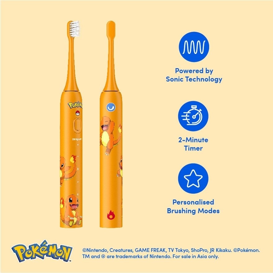 Sonic Go Fire-Type Edition Electric Toothbrush 1s