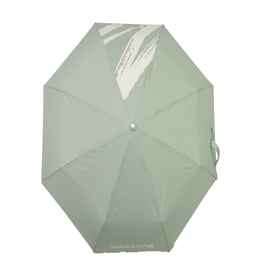 Umbrella Transparent UV Coat 21inch Green image