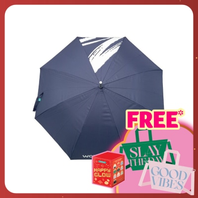 WATSONS Umbrella Transparent UV Coat 24inch Blue