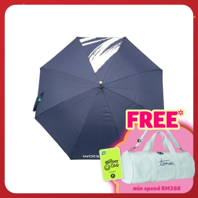 WATSONS Umbrella Transparent UV Coat 24inch Blue