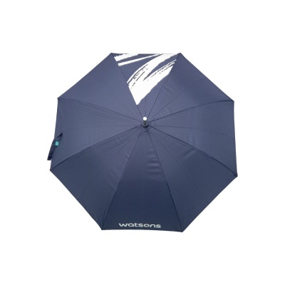 WATSONS Umbrella Transparent UV Coat 24inch Blue image
