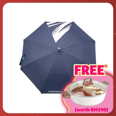 WATSONS Umbrella Transparent UV Coat 24inch Blue