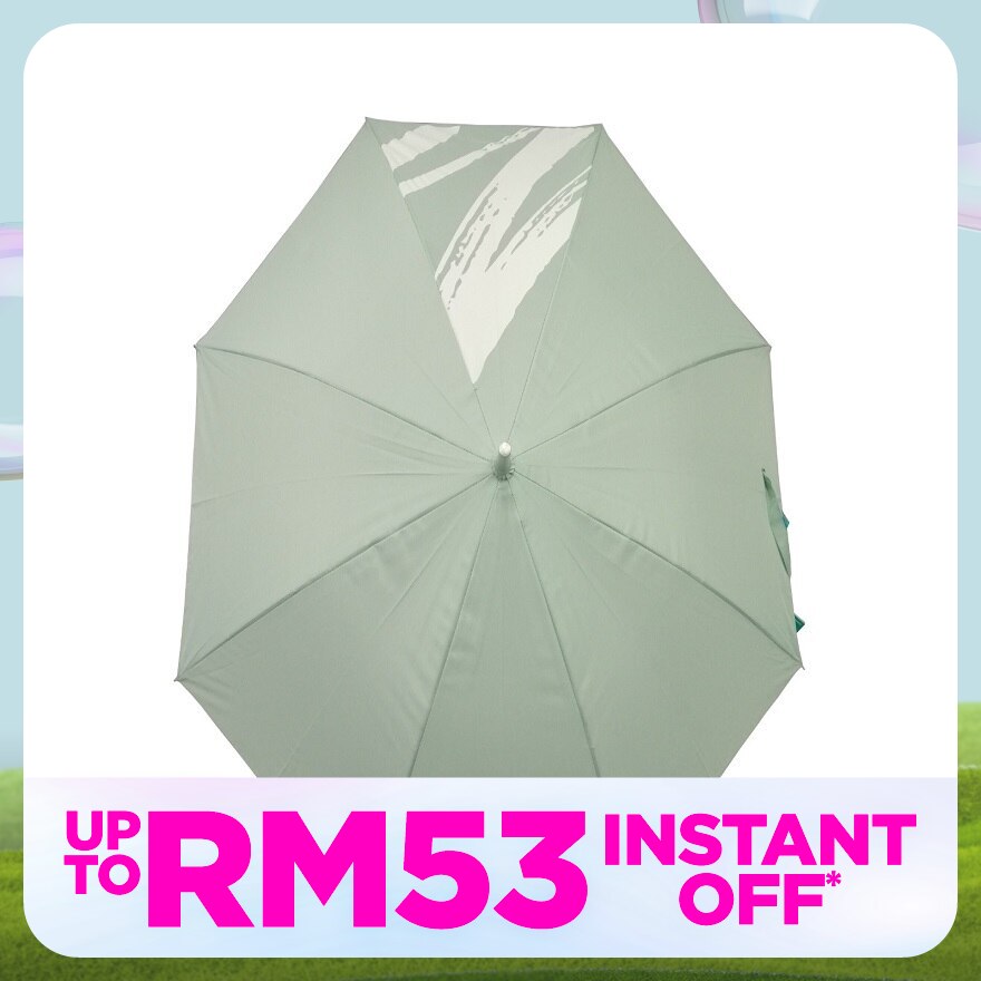 Umbrella Transparent UV Coat 24inch Green